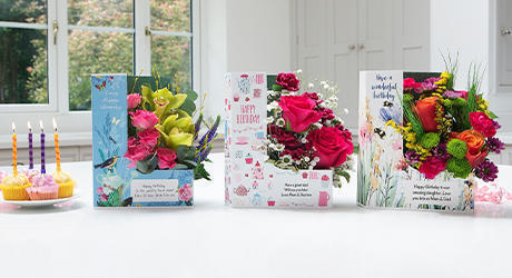 Birthday Flowers & Personalised Cards