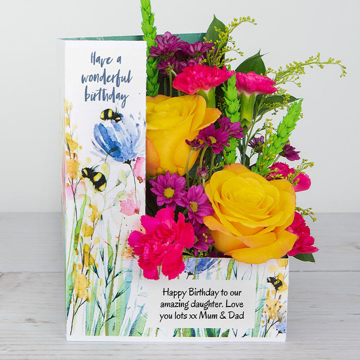 Birthday Blossom Flowercard